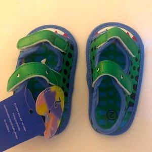 Baby Crocodile Sandals.  Size 2.